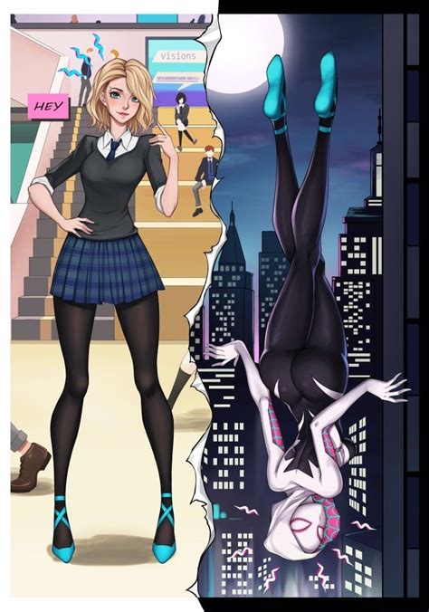 spider gwen porm|Spider